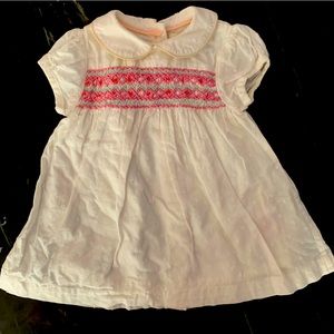 Baby Boden Smocked Dress - 0-3 Months